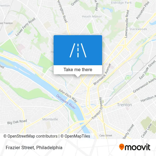 Frazier Street map