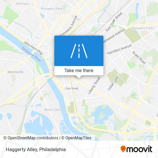 Mapa de Haggerty Alley