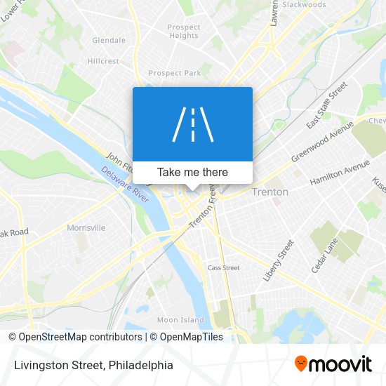 Livingston Street map