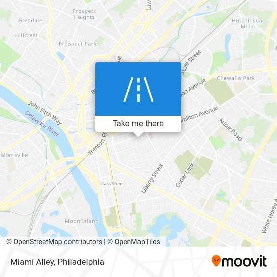 Miami Alley map