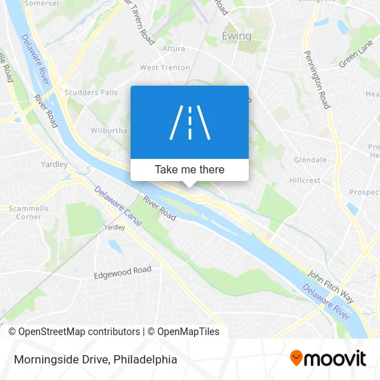 Morningside Drive map