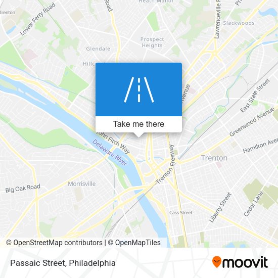 Passaic Street map