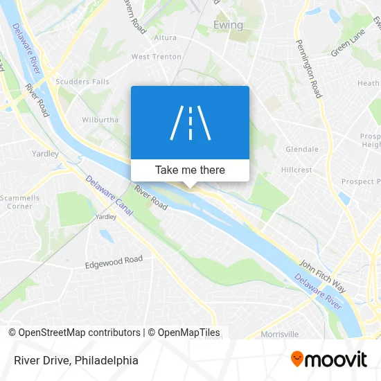 River Drive map