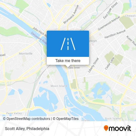 Scott Alley map