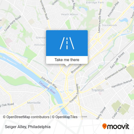 Mapa de Seiger Alley