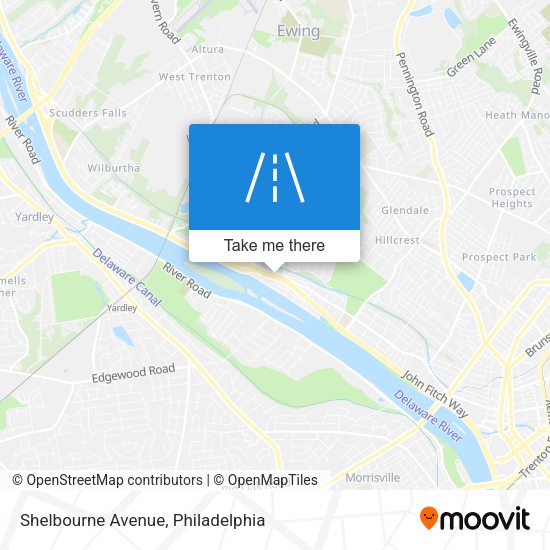 Mapa de Shelbourne Avenue