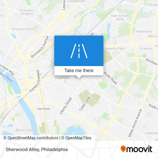 Sherwood Alley map