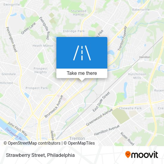 Mapa de Strawberry Street