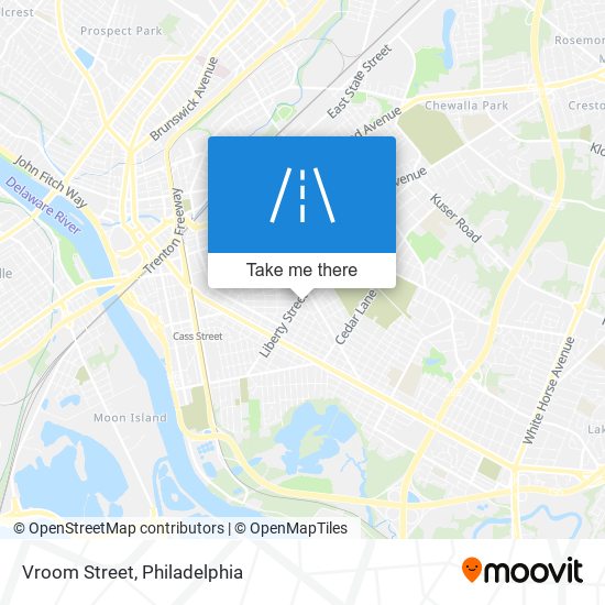 Vroom Street map