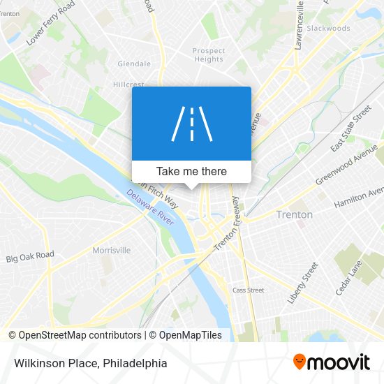Mapa de Wilkinson Place