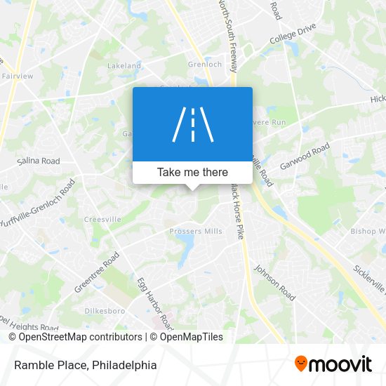 Mapa de Ramble Place
