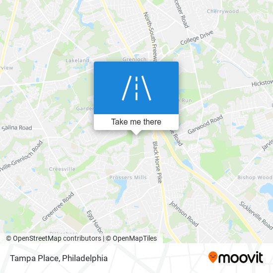 Tampa Place map