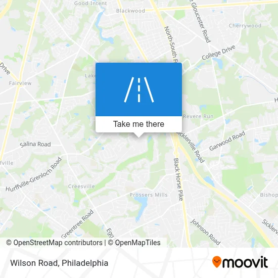 Wilson Road map