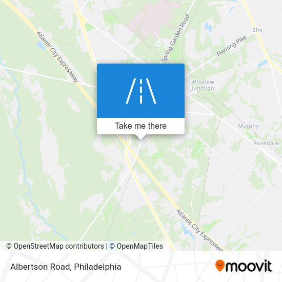 Mapa de Albertson Road