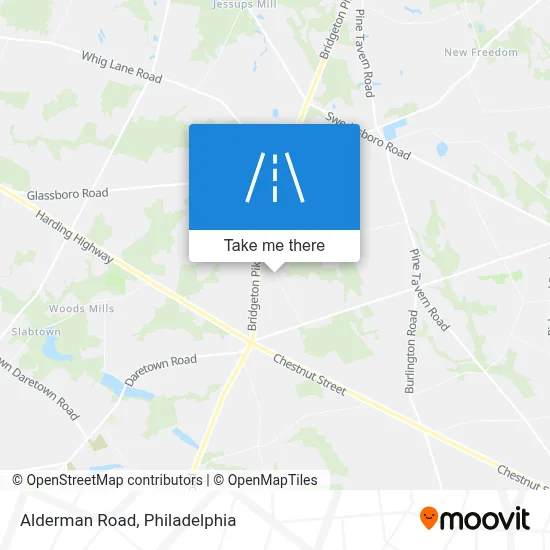 Alderman Road map