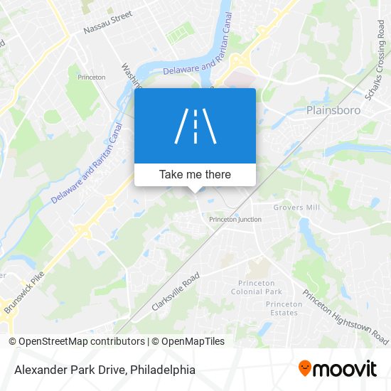 Alexander Park Drive map