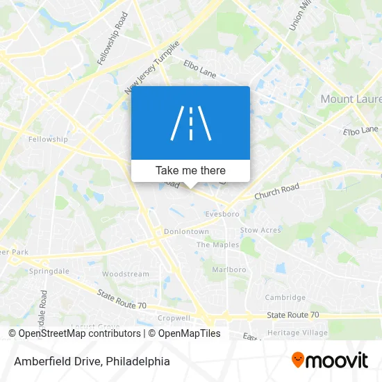 Amberfield Drive map