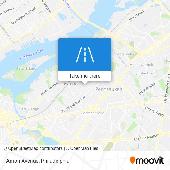 Mapa de Amon Avenue