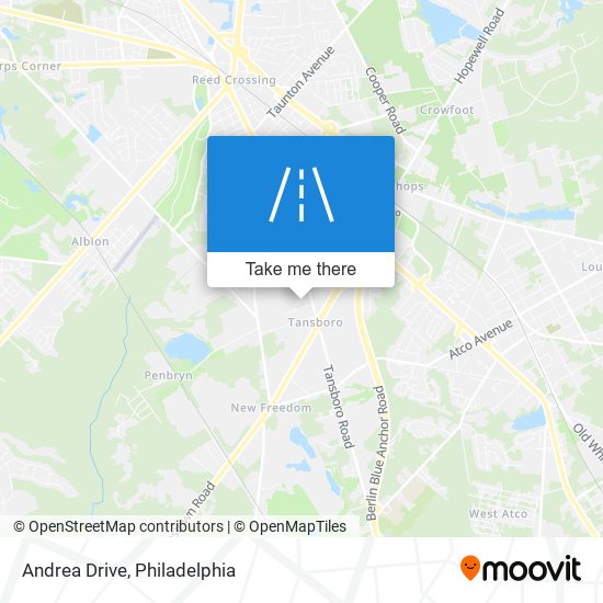 Andrea Drive map