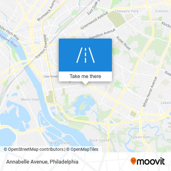 Annabelle Avenue map