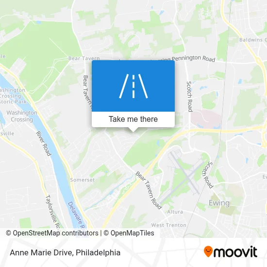 Anne Marie Drive map