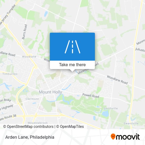 Mapa de Arden Lane