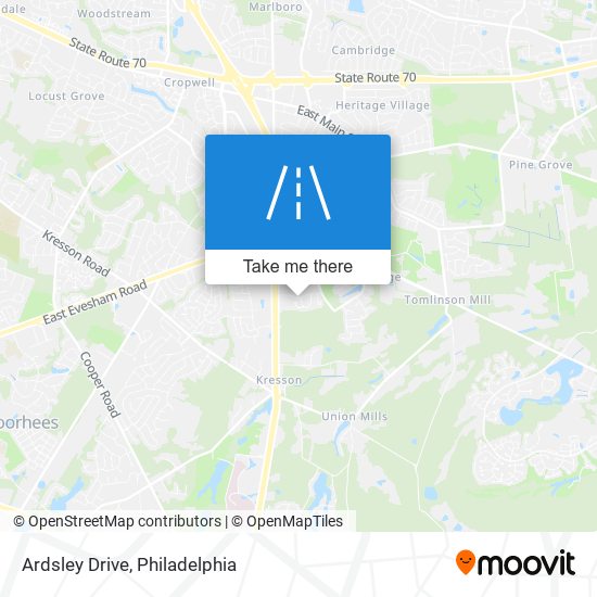 Ardsley Drive map