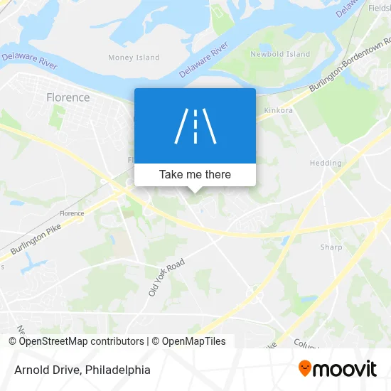 Arnold Drive map