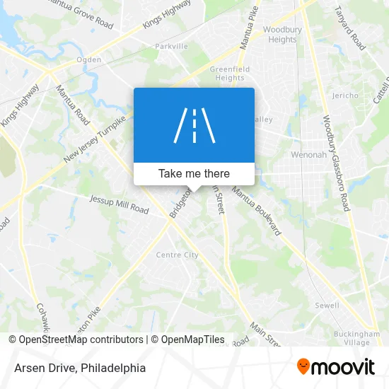 Arsen Drive map