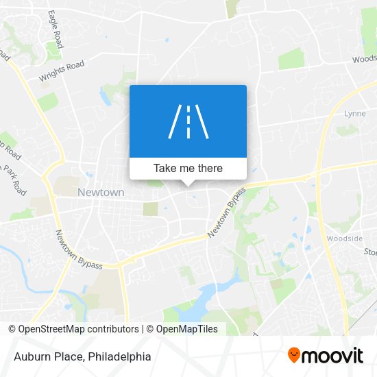 Mapa de Auburn Place