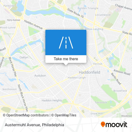 Mapa de Austermuhl Avenue