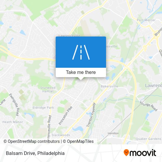 Mapa de Balsam Drive