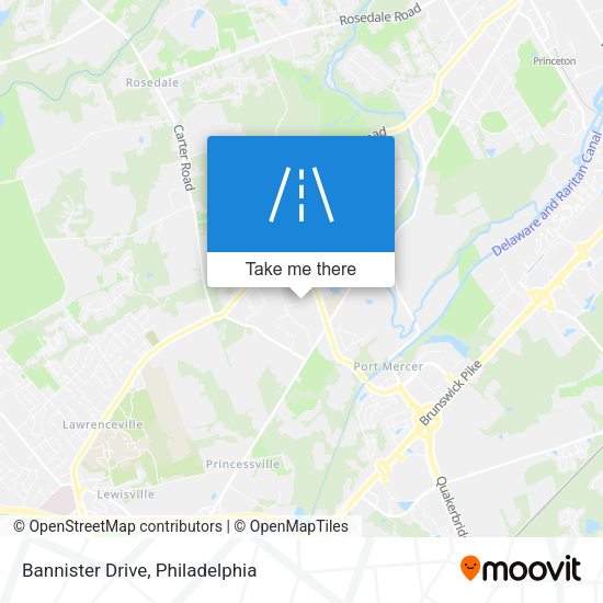 Mapa de Bannister Drive