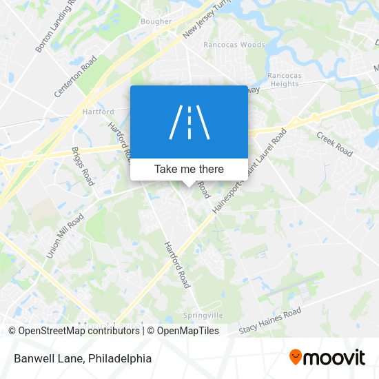 Mapa de Banwell Lane