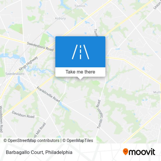 Mapa de Barbagallo Court