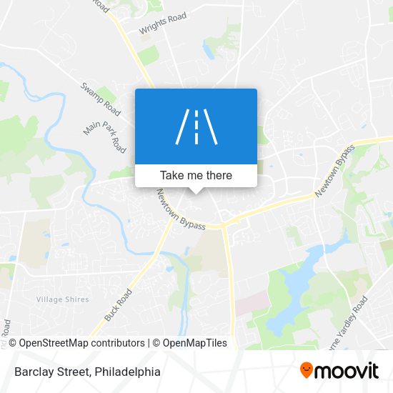 Mapa de Barclay Street