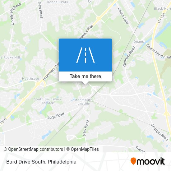 Bard Drive South map