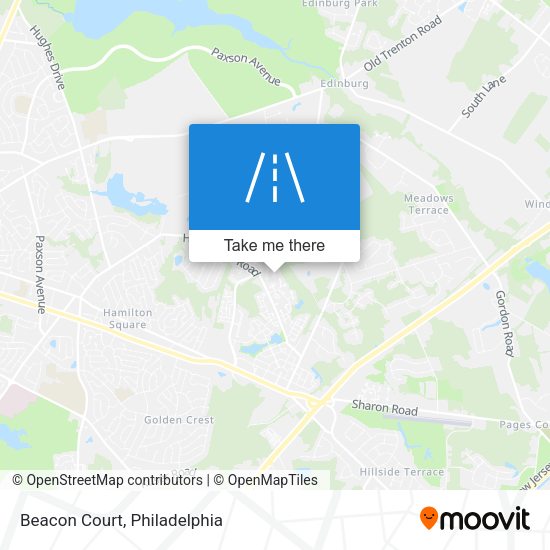 Mapa de Beacon Court