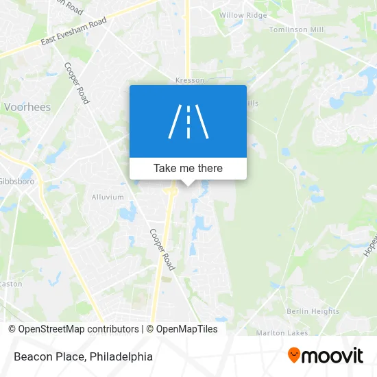 Beacon Place map