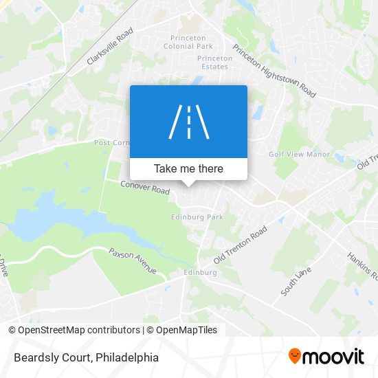 Mapa de Beardsly Court
