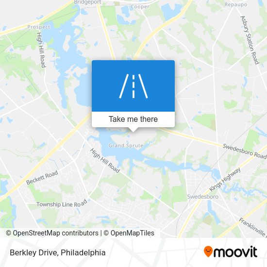 Mapa de Berkley Drive