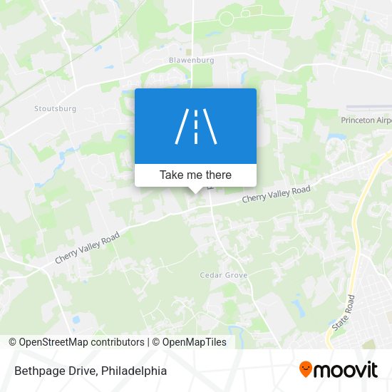 Bethpage Drive map