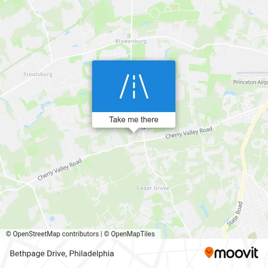 Bethpage Drive map