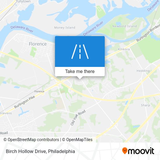 Birch Hollow Drive map