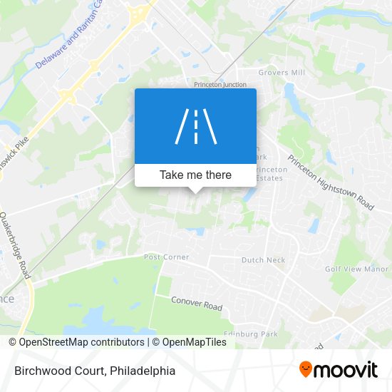 Birchwood Court map