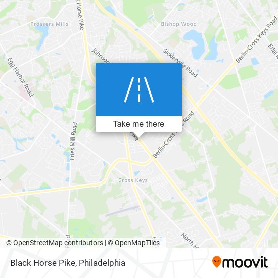 Mapa de Black Horse Pike