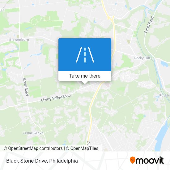 Black Stone Drive map