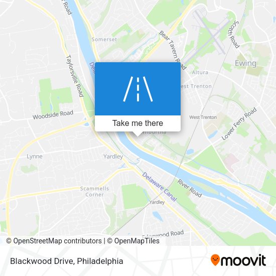 Blackwood Drive map