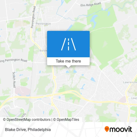 Blake Drive map