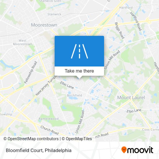 Bloomfield Court map